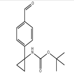 tert-butyl 1-(4-formylphenyl)cyclopropylcarbamate CAS: 1951439-73-8