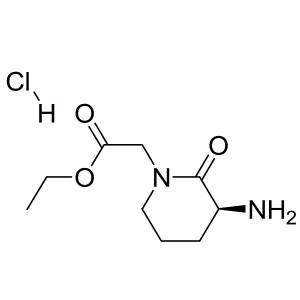 (S)-ethyl 2-(3-amino-2-oxopiperidin-1-yl)acetate hydrochloride CAS:937057-79-9