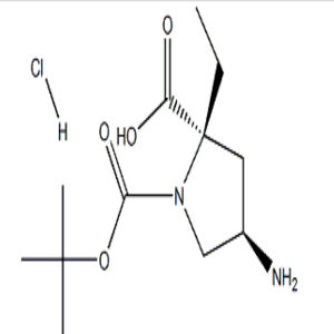 (2S,4R)-1-tert-Butyl2-ethyl4-aminopyrrolidine-1,2-dicarboxylatehydrochloride CAS:2187426-87-3