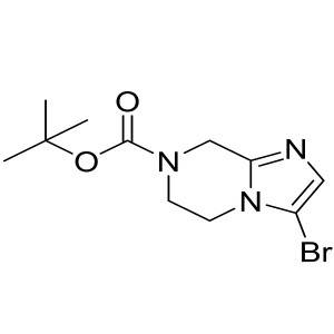 tert-butyl 3-bromo-5,6-dihydroimidazo[1,2-a]pyrazine-7(8H)-carboxylate CAS:949922-61-6