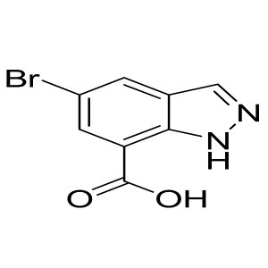 5-bromo-1H-indazole-7-carboxylic acid CAS:953409-99-9