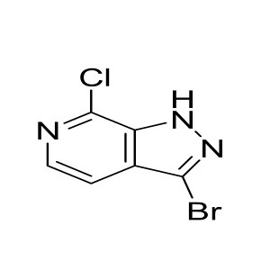 3-bromo-7-chloro-1H-pyrazolo[3,4-c]pyridine CAS:957760-22-4