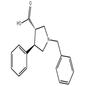 (3S,4R)-1-Benzyl-4-phenylpyrrolidine-3-carboxylic acid CAS:1821739-17-6
