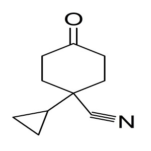 1-cyclopropyl-4-oxocyclohexanecarbonitrile CAS:960370-97-2