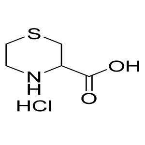 thiomorpholine-3-carboxylic acid hydrochloride CAS:96612-95-2