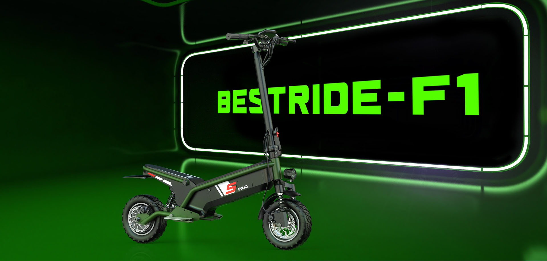 PXID Factory Custom 500W 48V Motor Off Road Electric Scooter With Seat Featured Image