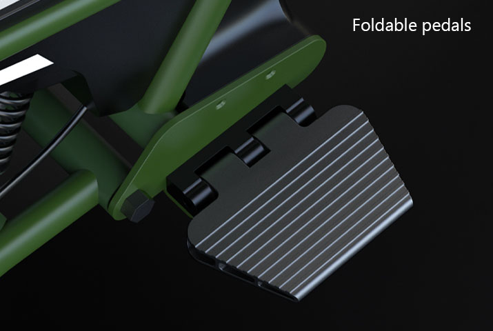 Foldable pedals