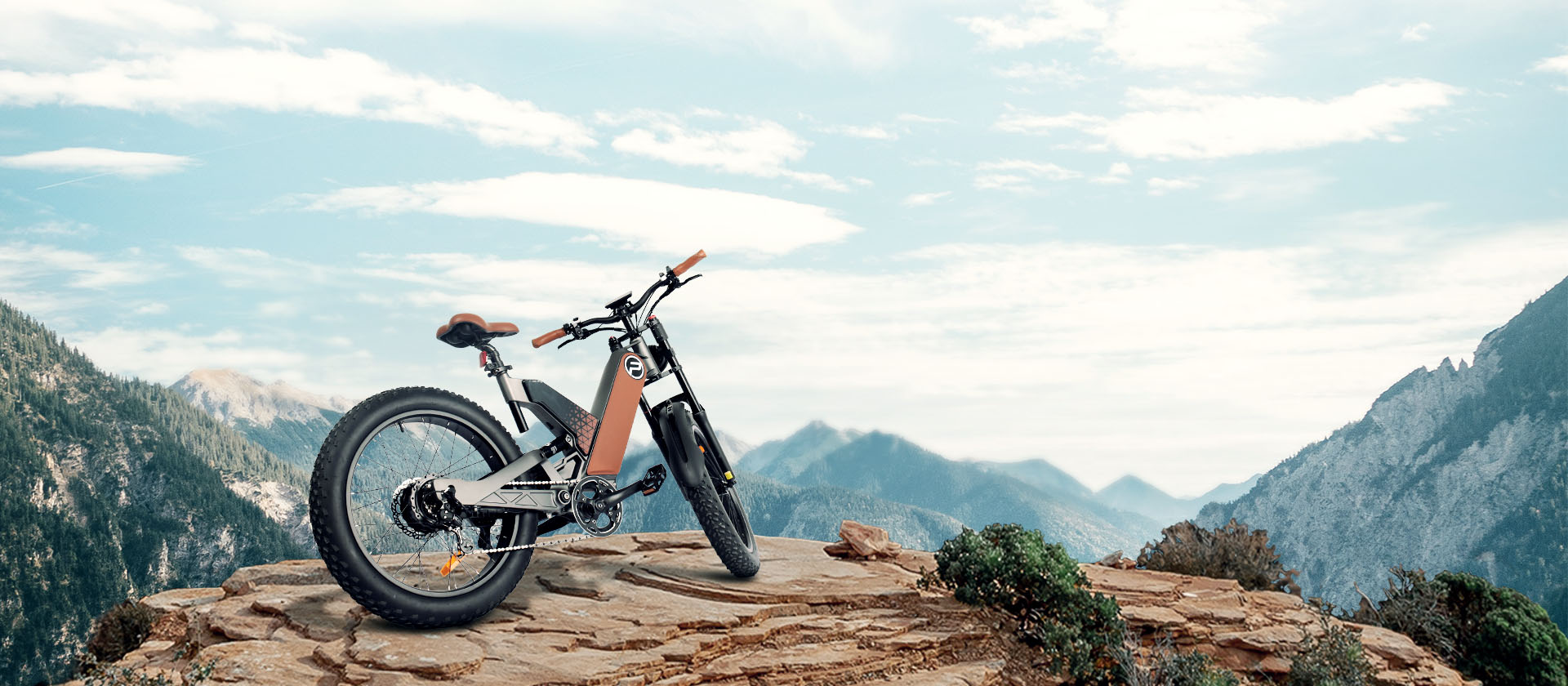 마그네슘 합금팻 타이어 오프로드 전자 자전거