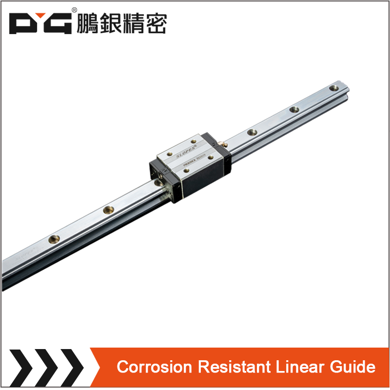 corrosion resistant linear motion anti friction guideways