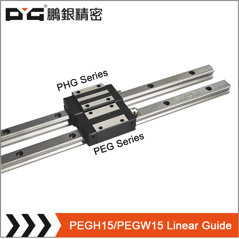 PEGH15/PEGW15 series lm guide bearing low profile linear rail guide