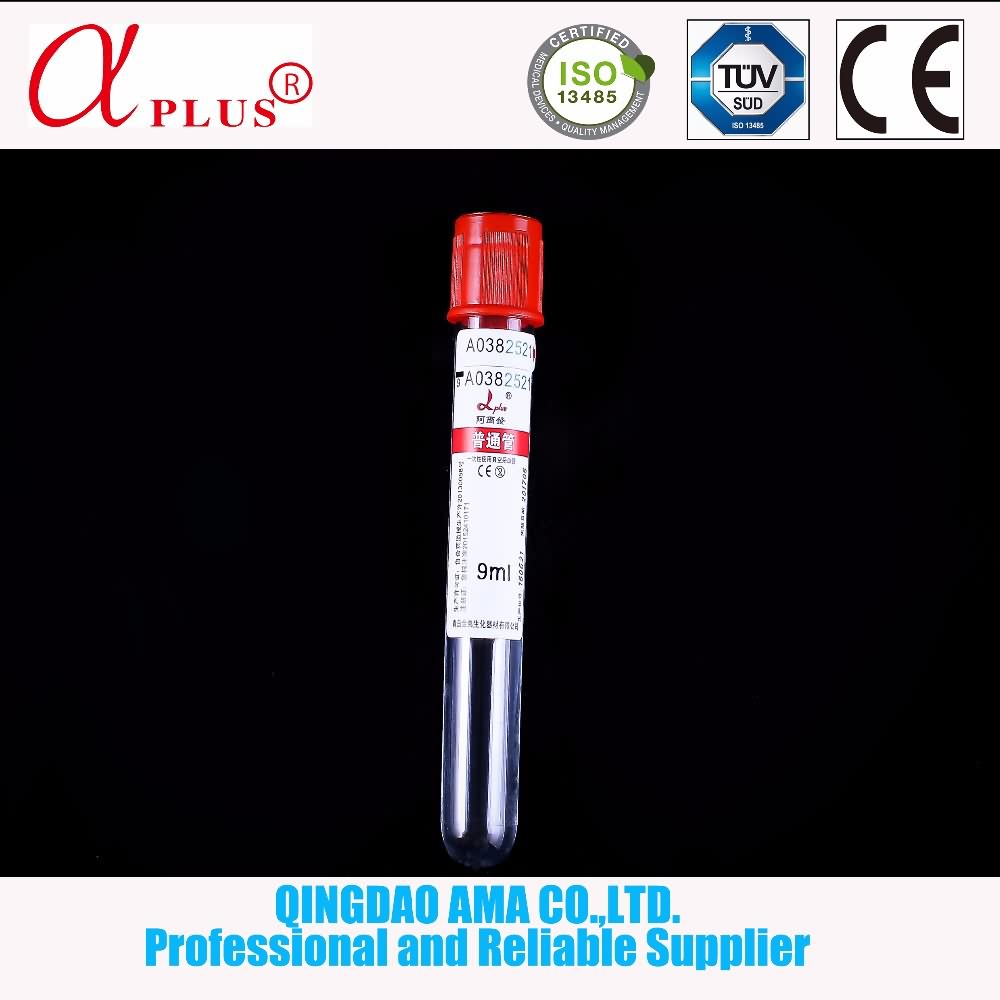 ICO & CE утвержденный высокого качества 13mm16mm Вакуум крови Коллекция Tube с ЭДТА