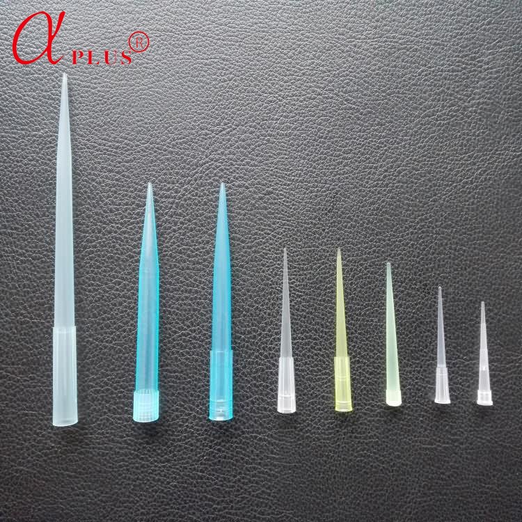 Leading Manufacturer for Sterile 24 Well Culture Plate -
 Lab disposable sterile plastic white yellow blue micro pipette tips – Ama