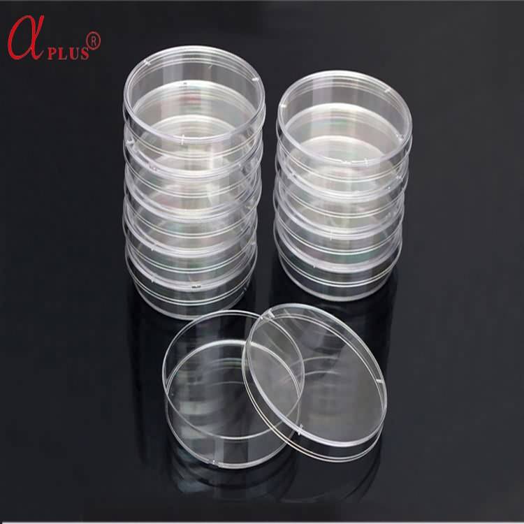 Europe style for Three Compartment Cell Culture Dish -
 Lab supplier media PS disposable plastic sterile petri dish container – Ama