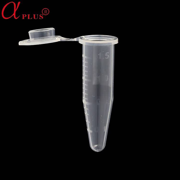 CE Godkjent Plastic Laboratory 1,5 ml Micro sentrifugerør Med Cap