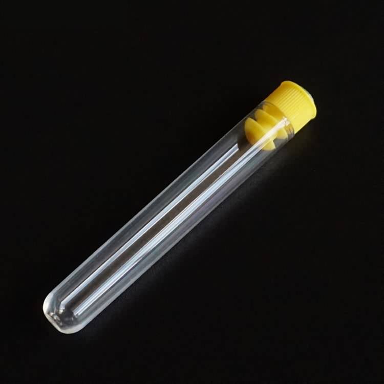 China Factory for Culture Dish Segmented - Custom quality clear round bottom plastic testing tube with colorful lid – Ama