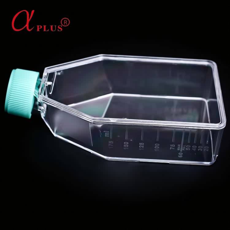Bottom price 384 Well White Flat Bottom Microplate -
 Laboratory sterile plastic tissue culture jar – Ama