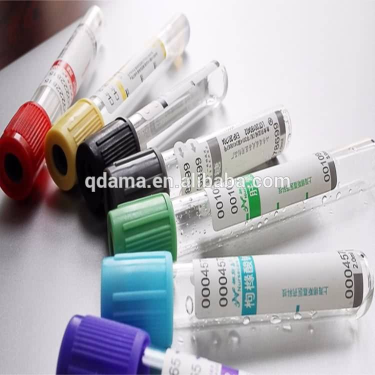 Lab disposable bd vacutainer PET glass vacuum blood collection tube