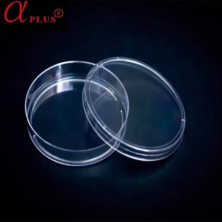 Factory Promotional 96 Well Plate Blackboard Transparent Bottom -
 CE approved disposable plastic 90mm petri dish – Ama