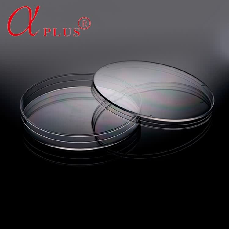 Aukštos kokybės Lab sterilus PS vienkartiniai kultūra Petri lėkštelę konteineris