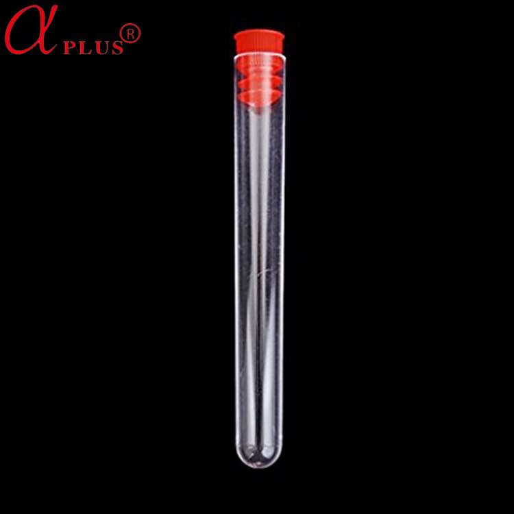 Disposable Medical Plastic or PS Test Tube With Cap