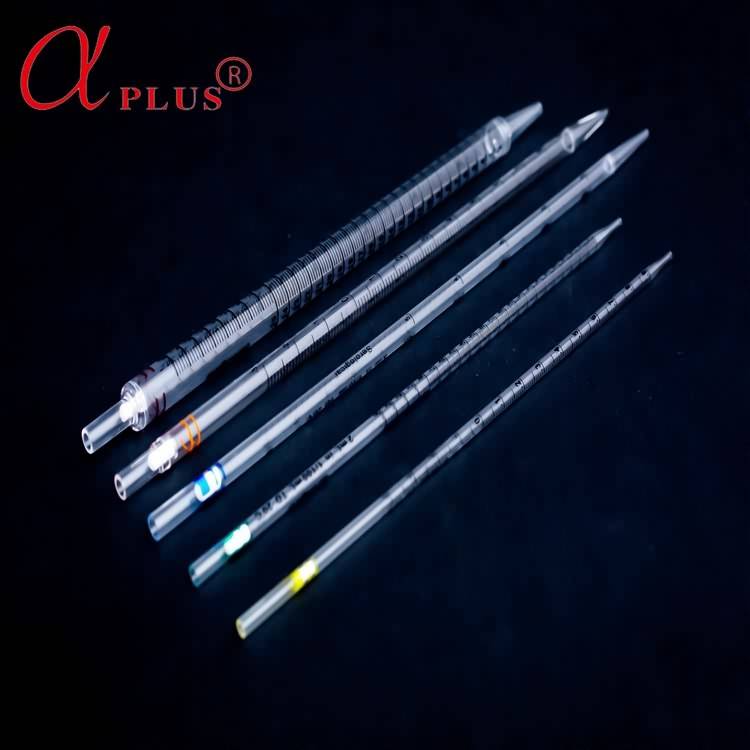 Lab consumable graduated sterile serological pipettes with CE