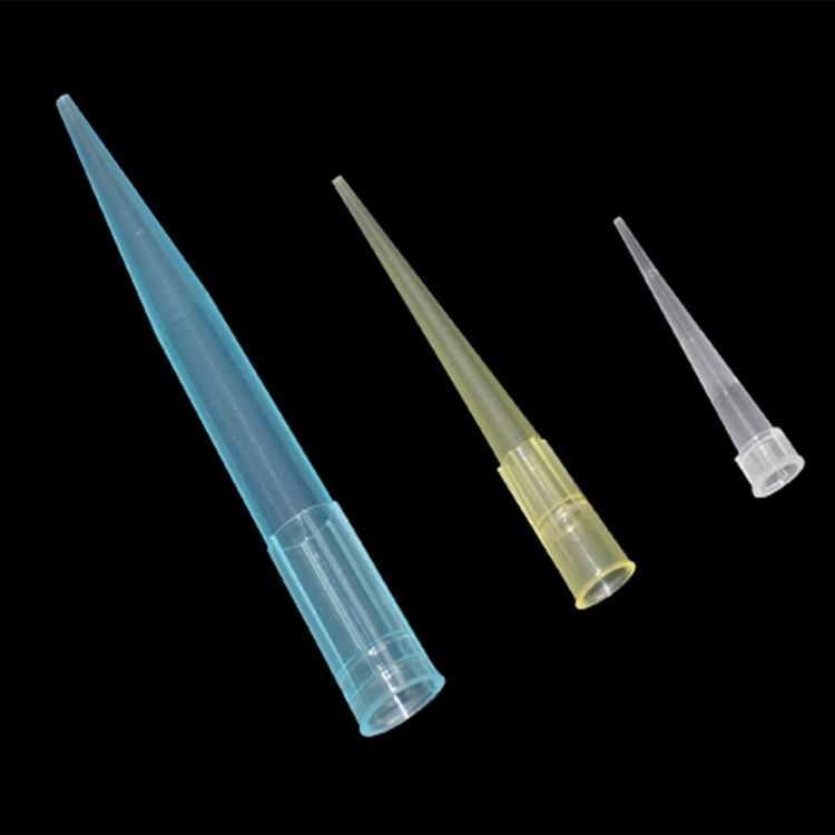 Különböző színű műanyag Micro pipetta csúcsát