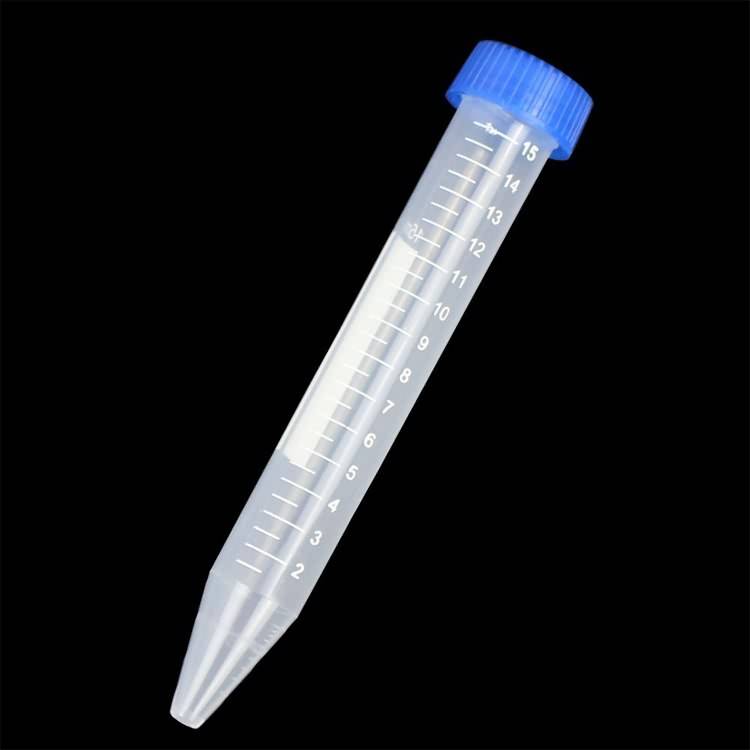 15ml graduated conical bottom centrifuge tube with screw cap