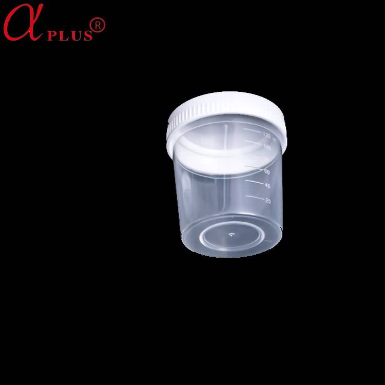 medical consumables disposable 120ml sterile urine container