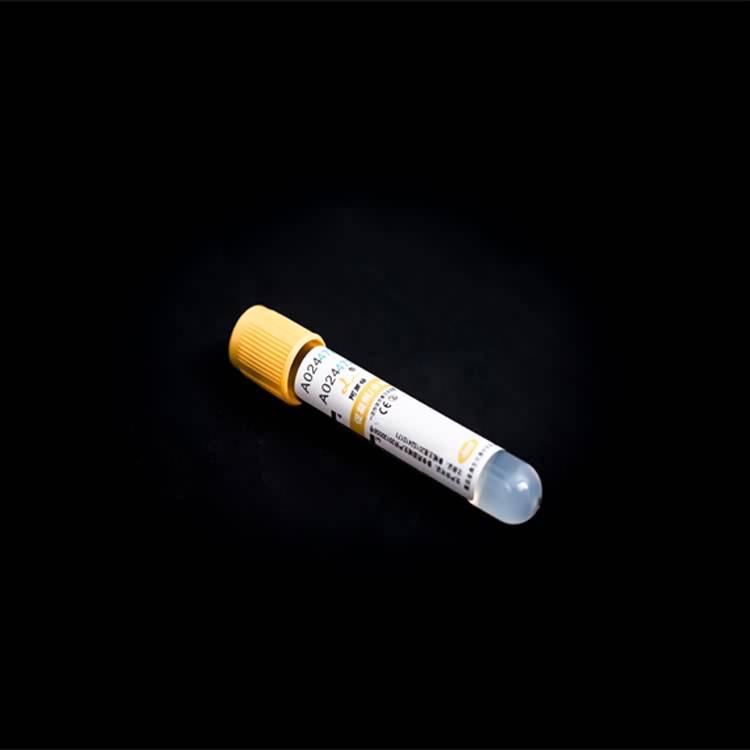 Kilang bekalan perubatan pakai buang steril plastik kuning Vacutainer vakum tiub koleksi bd