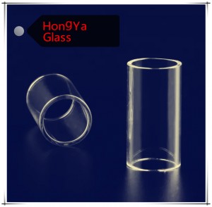 Clear high borosilicate glass tubes