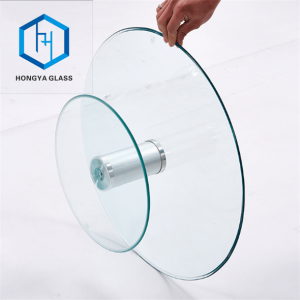 32″ glass lazy Susan tops 10mm round tempered glass table top