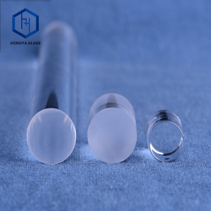 High temperature resistant quartz glass rod light pipe large diameter quartz glass tube all glass heat pipe