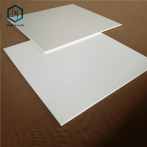 4mm 5mm white ceramic glass plate for induction cooker top