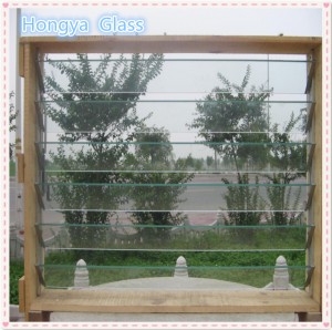 Clear or transparent window louvre glass manufacturer price