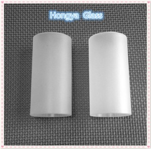 High Quality Frosted Milky White Borosilicate Glass Tubes