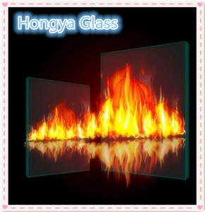 Hot sale tempered 2 hour fireproof glass doors price