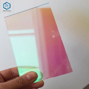 Dichroic Laminated Glass, Changing, Colorful Glass