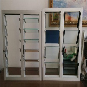 3mm, 4mm, 5mm, 6mm Clear Tinted Frosted Tempered Louver Window Glass / Shutters Glass