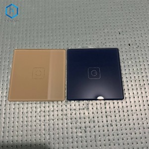 OEM tempered glass touch switch panel
