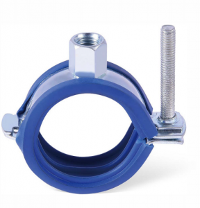 Qinkai Pipe Clamp with single screw and rubber band