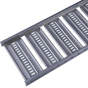 Qinkai Australian Hot Aluminum Cable Support System Prices With Cover Different Size Cable Tray
