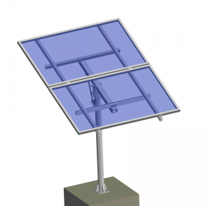 Qinkai Solar Ground Single Pole Mounting Systems