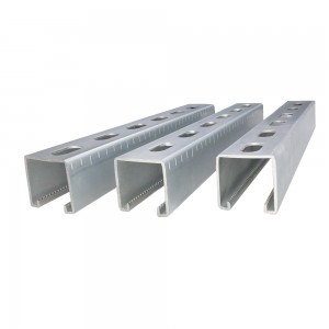 Qinkai 스테인레스 스틸 알루미늄 강철 Frp 슬롯형 스트럿 채널 CE 및 ISO 인증서 포함