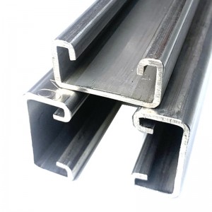 Acier inoxydable en acier Qinkai en aluminium Frp canal/section de contrefiche solide en acier