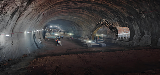 The domestic tunnel projects in 2024