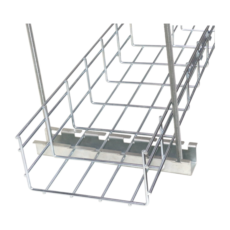 Hot Sale stainless steel round compartment tray stainless steel wire mesh cable tray Featured Image