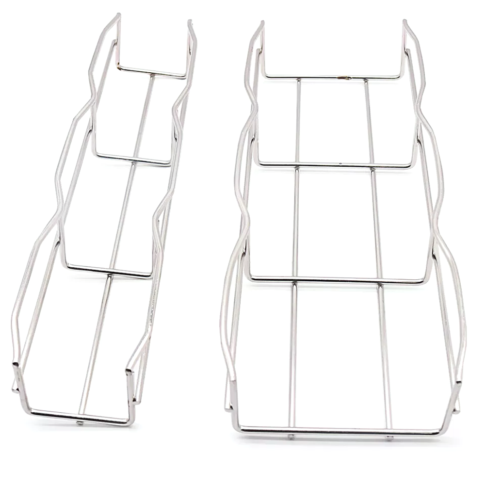 Use of 304 and 316 stainless steel wire mesh cable tray