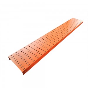 Qinkai powder coated stainless steel 304 galvanize Perforated Cable Tray 200x50x1.5x3000mm