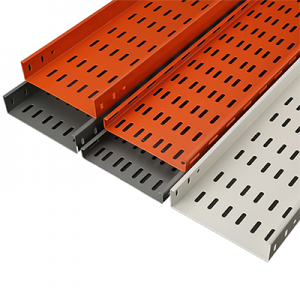 Qinkai CE Hot Sale powder coated perforated Cable tray