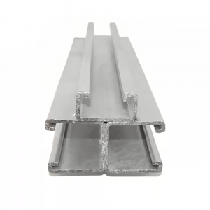 Qinkai 41*21mm and 41*41 mm galvanized steel channel gi strut channel slotted steel C channel